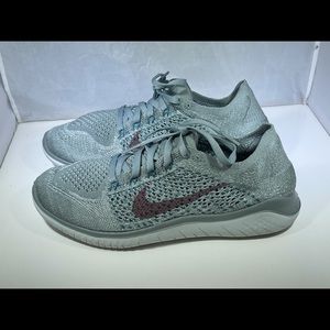 Nike Free RN Flyknit 2018 Women’s Mica Green Mauve